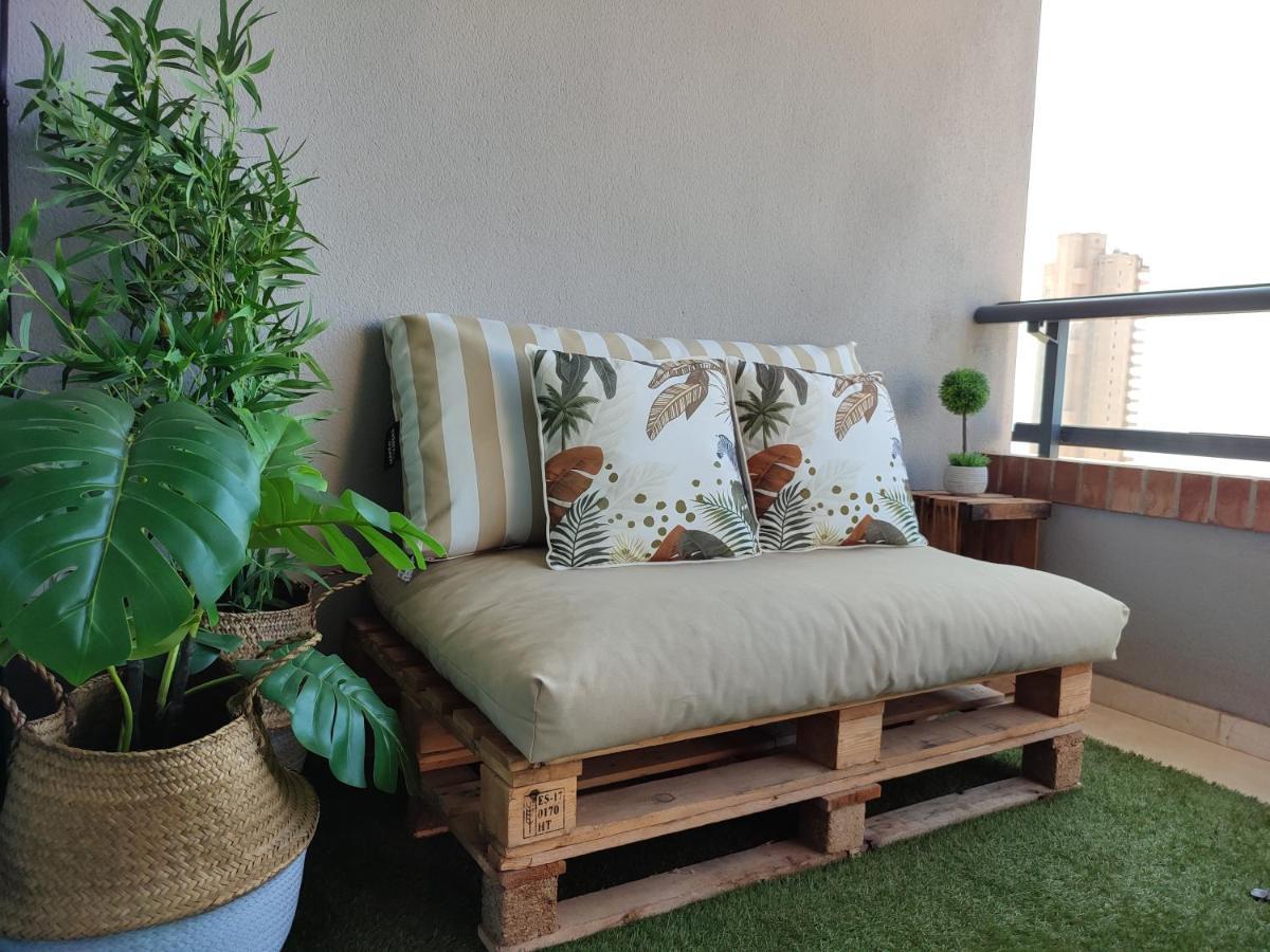 Junto Playa Levante Con Terraza Chill-Out-2 Wcs-A Estrenar Gemelos 23 Benidorm Buitenkant foto
