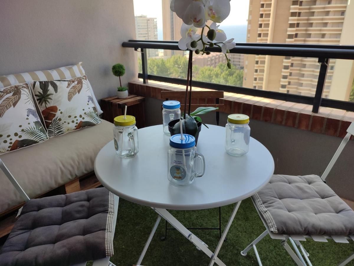 Junto Playa Levante Con Terraza Chill-Out-2 Wcs-A Estrenar Gemelos 23 Benidorm Buitenkant foto