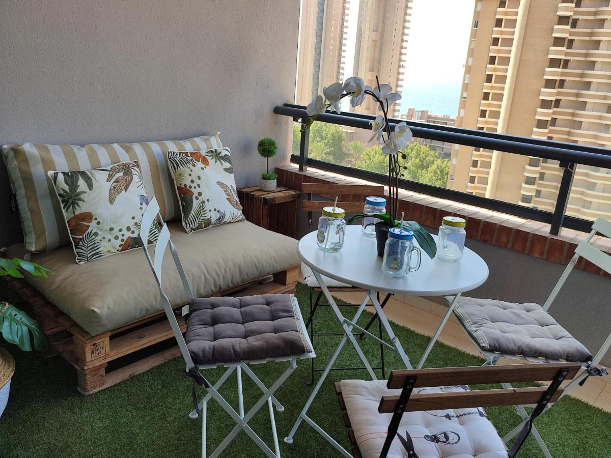 Junto Playa Levante Con Terraza Chill-Out-2 Wcs-A Estrenar Gemelos 23 Benidorm Buitenkant foto